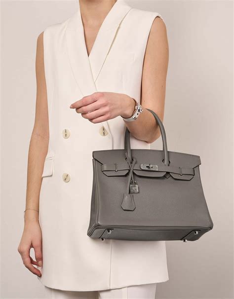 hermes birkin 30 gray|hermes birkin 30 epsom.